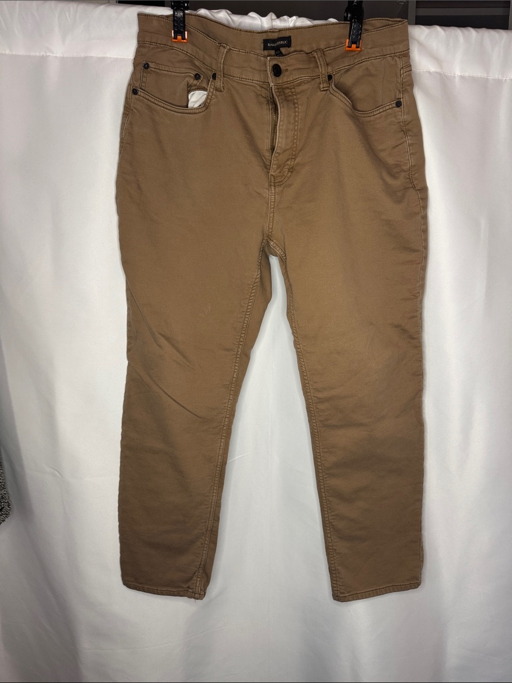 Banana Republic Tan Slim Chinos 36x30